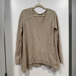 Th Row cashmere beige sweater, small